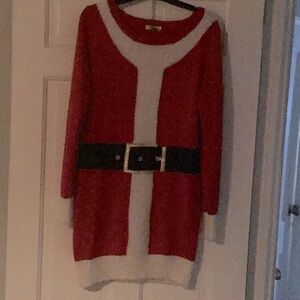 Ms Santa Claus dress